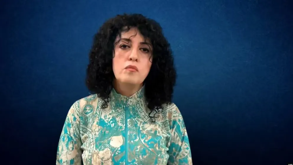 نرجس محمدي: أنا على يقين من أن الانتقال من نظام استبدادي إلى الديمقراطية ممكن بإرادة الشعب